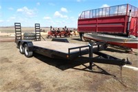 2012 PJ  CC202 8' x 20' Skidsteer Trailer #