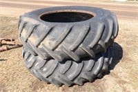 (2) Coop/GY 18.4 x 36 Tires #