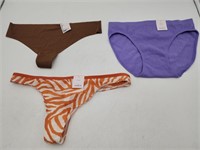 NEW 3 Pair Auden Women's Underwear - M
