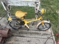 Antique moped
