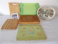 Cutting Boards & Oval Tray