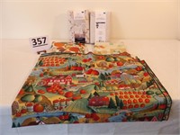 Vinyl Tablecloth & Cloth Farm Table Cloth