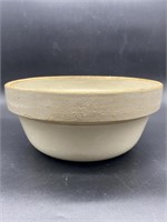 Vintage Stoneware Mixing Bowl, Batter Bowl, Dough