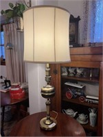 Lamp, 10" x 10" x 18" high