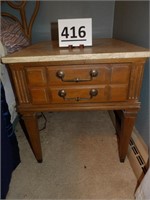 Marble Top Night Stand
