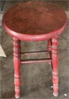 Wood stool