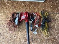 Toro leaf blower and extension cords