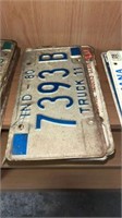 1980s license plates