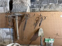 Hand tools plus board with hangars