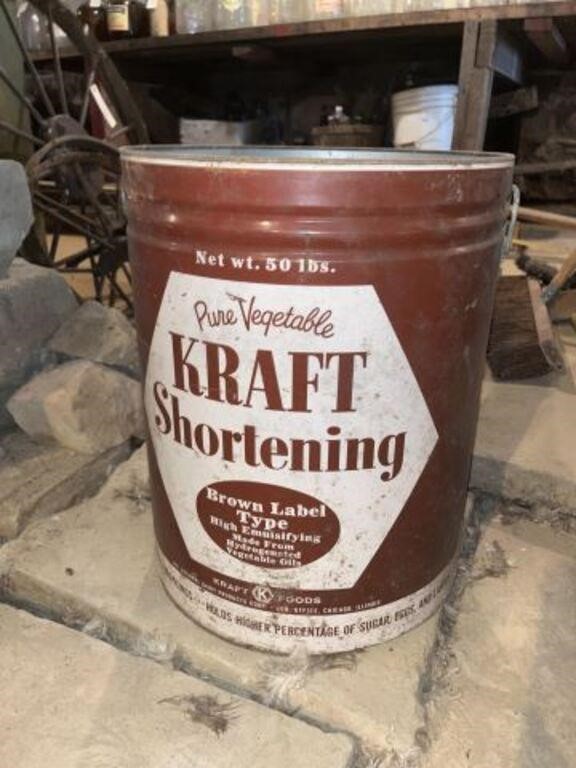 Furniture | Quilts | Cast Iron Pot |Vintage Kraft Shortening