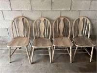 Vintage wood chairs