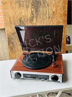 technosonic turntable radio w/ speakers