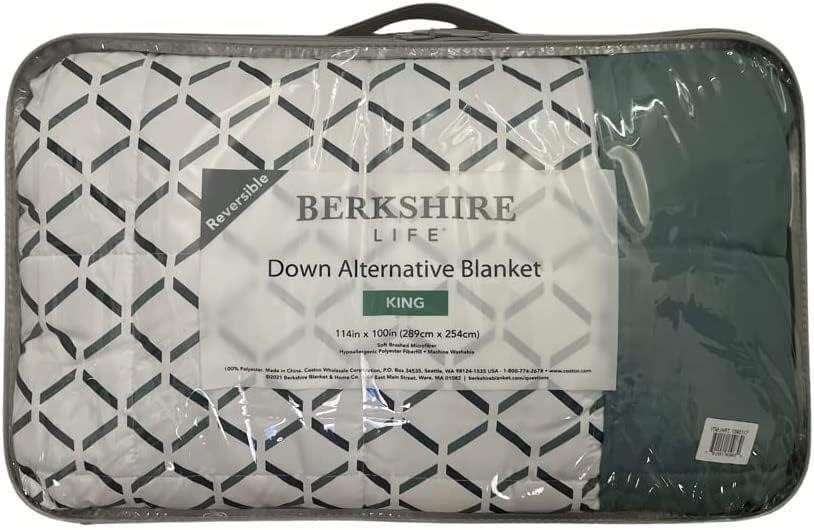 Berkshire Life Reversible Blanket 114"x100" King