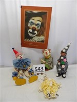 Clown Dolls & Poster