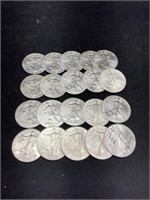 Investor Roll of 20 Silver Eagles .999 Silver