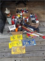 Automotive Items & License Plates (As Is)