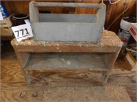 Wood Work Bench & Tool Box
