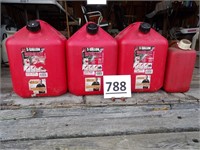 5 gal. & 1 gal. Plastic Gas Cans