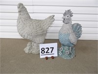 Cement & Resin Chickens