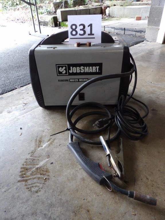 JobSmart Fluxcore MIG125 Welder Fan Cooled