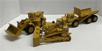 Caterpillar Metal Toy Earth Movers by ERTL