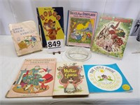 Children's Books & Divided Plate
