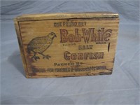 Small Gorton-Pews Bob White Wooden Slide Box