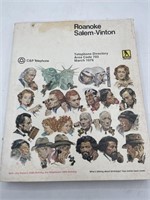 1976 Roanoke, Salem Vinton Virginia phonebook