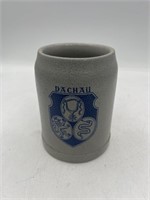 Vintage Dachau German Stoneware Beer Mug Salt