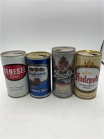 Vintage pull tab Beer cans Genesee Labatts