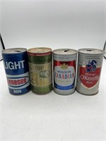 Vintage pull tab beer cans Genesee Cream Ale
