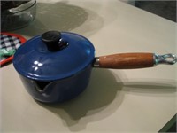 Le Creuset pan with lid