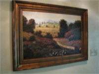 Framed Oil on canvas