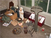 MIsc contents of  enclosed dayporch