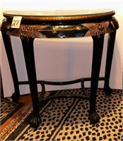 Black Lacquer Entry Table