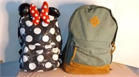Disney Minnie Mouse Backpack & Mossimo Backpack