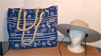 Tote Bag & Peter Grimm Hat