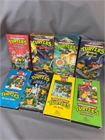 Teenage Mutant Ninja Turtles VHS Lot of 8