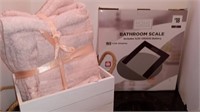 New Bathroom Scales, Towels with Washcloths, &