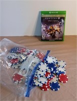 Xbox Game & Poker Chips
