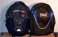 North Face Backpack & Everlast Backpack