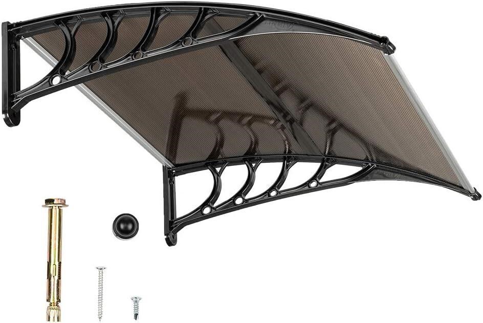 Outvita Door Canopy 40'x40'  Brown & Black