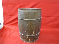 Old Nail keg barrel.