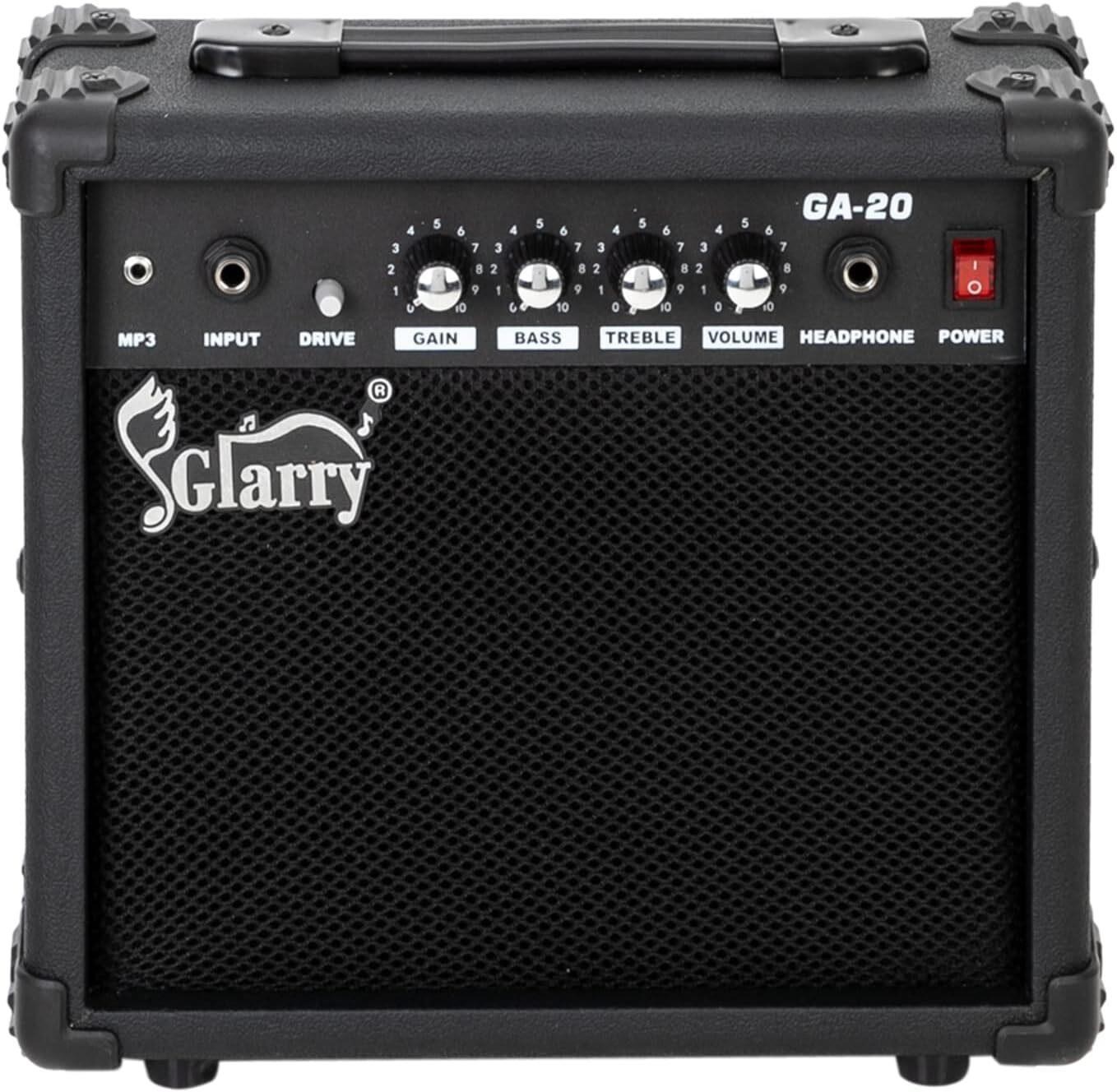 GLARRY Electric Guitar Amp  20W  Bass  Volume