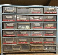 Handyman Hardware Box with Contents 12-1/2” x