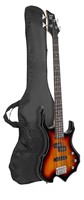 GLARRY Electric Bass 4 Strings  (Sunset)