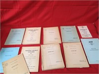 Vintage air force training manuals.
