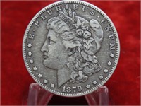 1879 Morgan Silver $1 Dollar US coin.