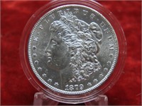 1879O Morgan Silver $1 Dollar US coin.