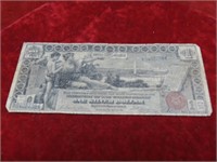 Large 1896 Silver $1 Dollar US Banknote